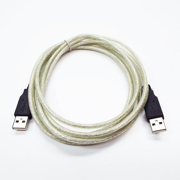 CABLE 1 X USB MALE @ 1 X USB MALE / 6 PIEDS