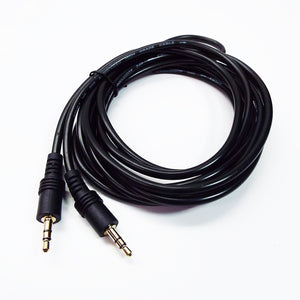 3.5 MM MALE  @  3.5 MM MALE STEREO - CABLE AUDIO AUX / 6 PIEDS