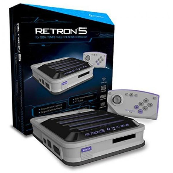 RETRON 5 POUR GBA/ GBC/ GB/ SNES/ NES ET PLUS ! GRIS